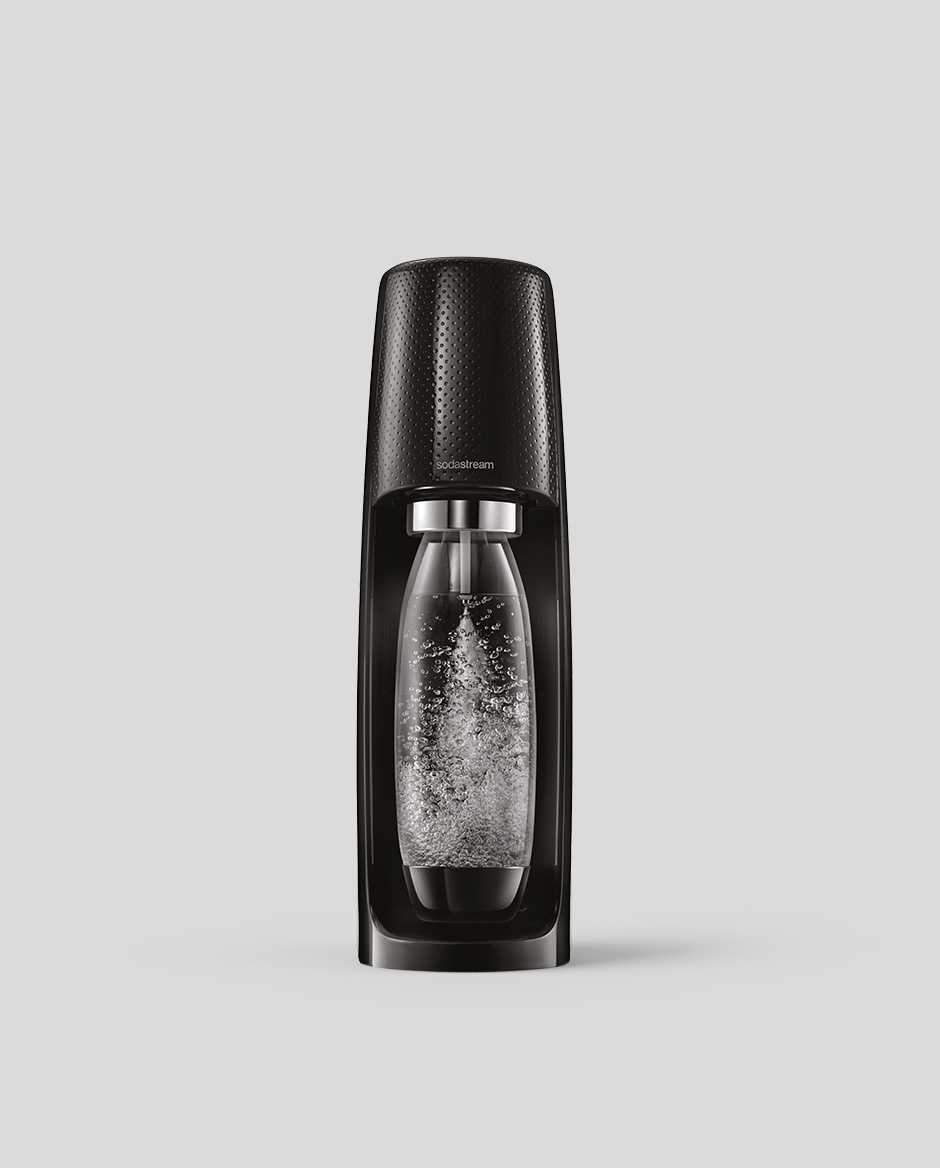 Sodastream Spirit Black toestel incl. 60L CO2 cilinder