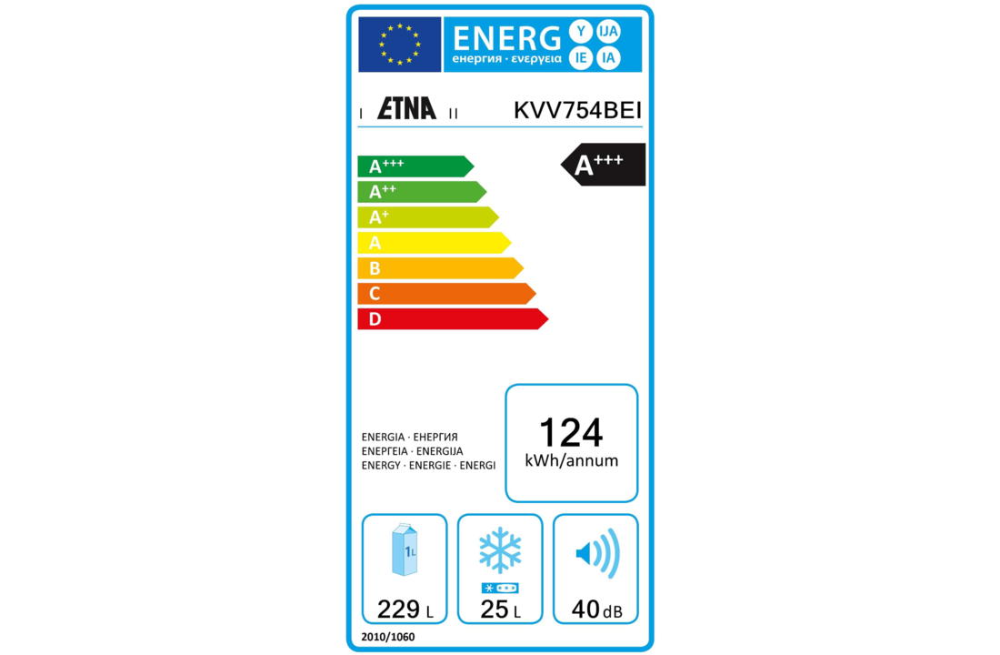 Etna KVV754BEI Koelkast
