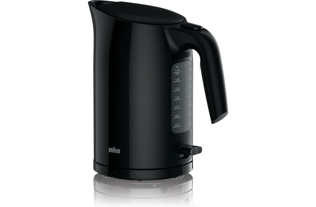 Braun WK3100BK Waterkoker 1.7 Liter Zwart 2200 Watt