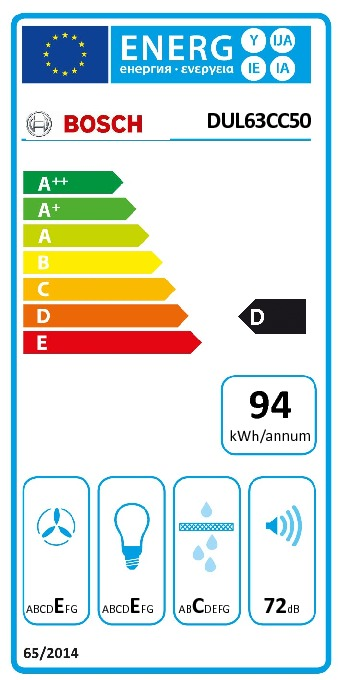 Bosch DUL63CC50 Afzuigkap