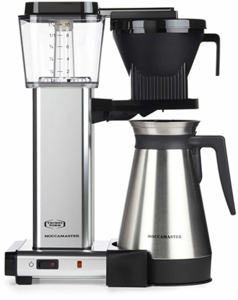 Moccamaster KBGT741 AO Polish Silver koffiezetapparaat