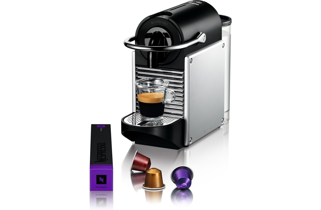 Magimix M112 Metal Silver Nespresso machine