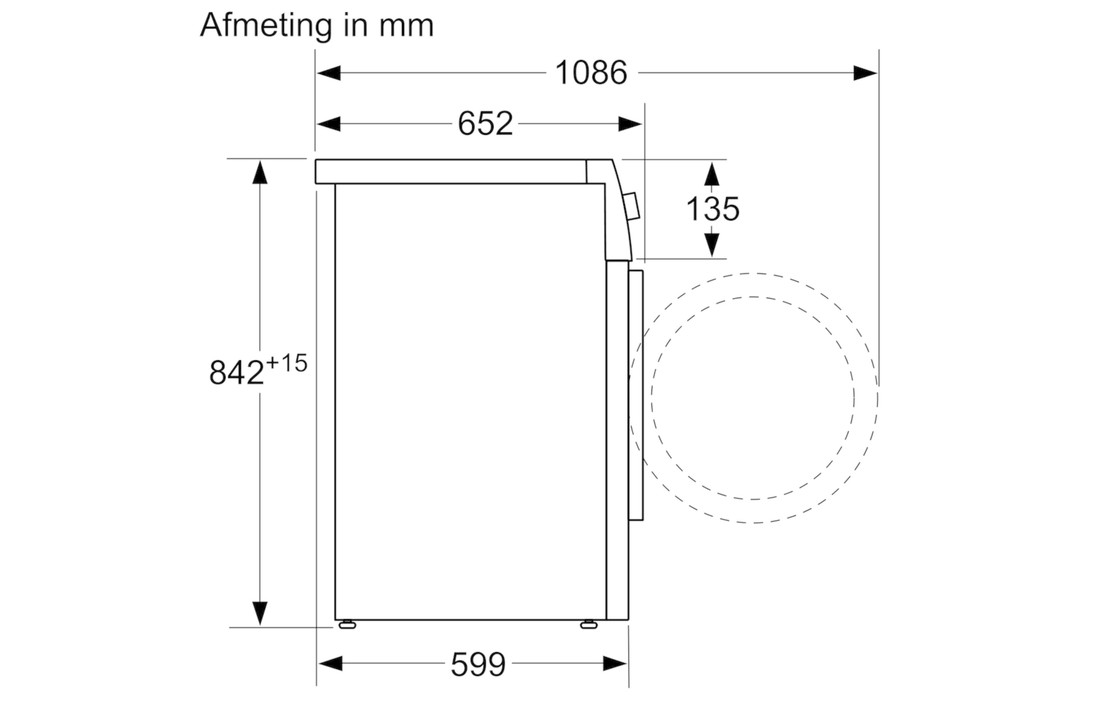 Bosch WTR83V02NL Warmtepompdroger