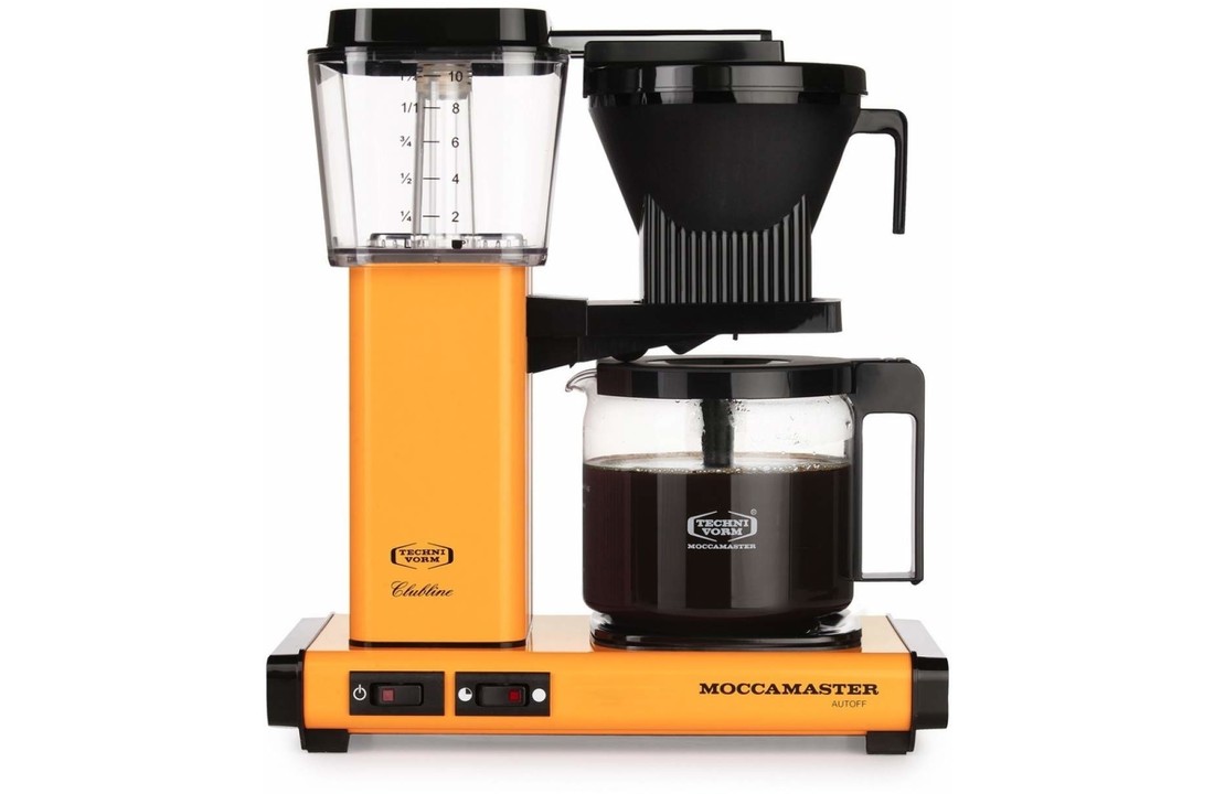 Moccamaster KBG741 AO Geel koffiezetapparaat