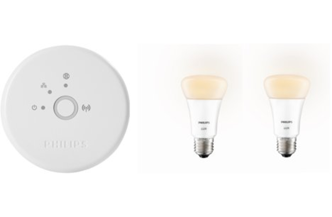 Philips Hue Lux StarterSet 2x E27 + Bridge