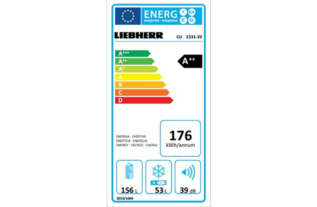 Liebherr CU2331-20 Koelvriescombinatie