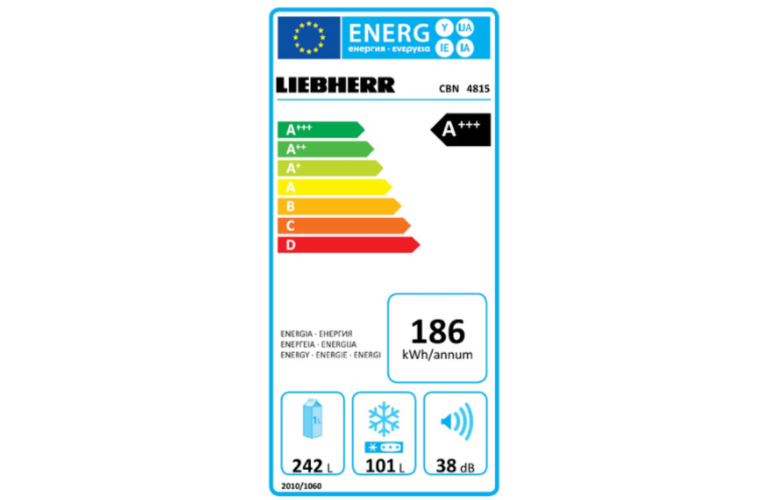 Liebherr CBN4815 Koelvriescombinatie
