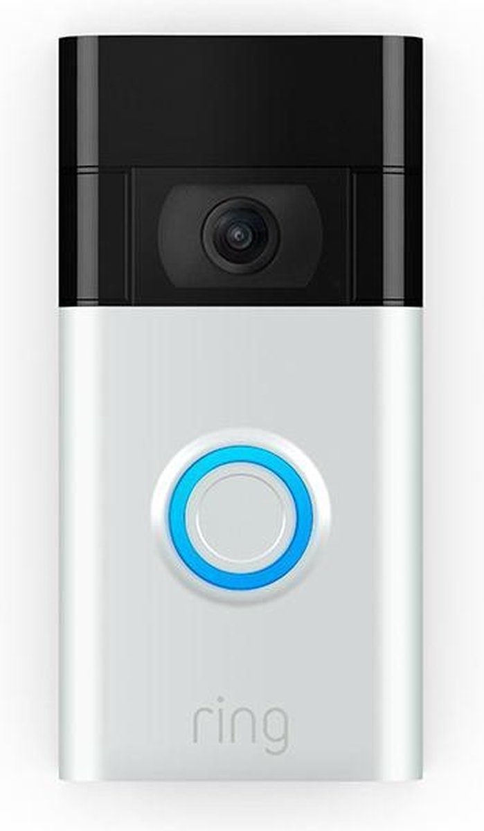 RING Video Deurbel (2e Gen.) Zilver