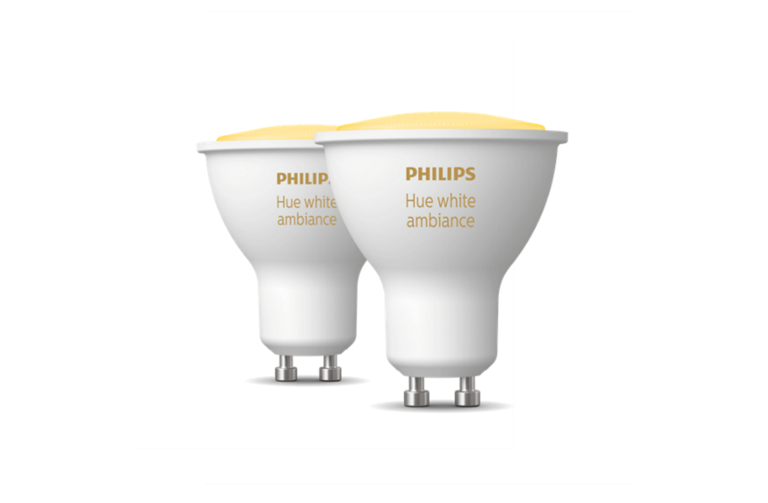 Philips Hue White Ambiance GU10 Duo Pack (Bluetooth)