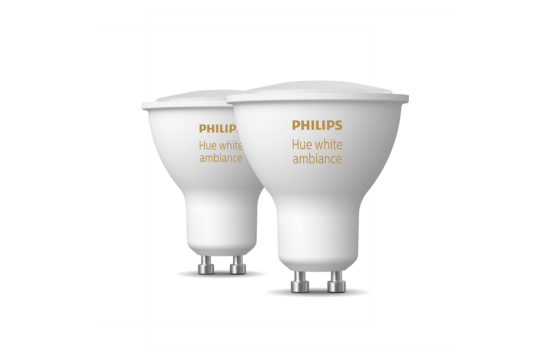 Philips Hue White Ambiance GU10 Duo Pack (Bluetooth)