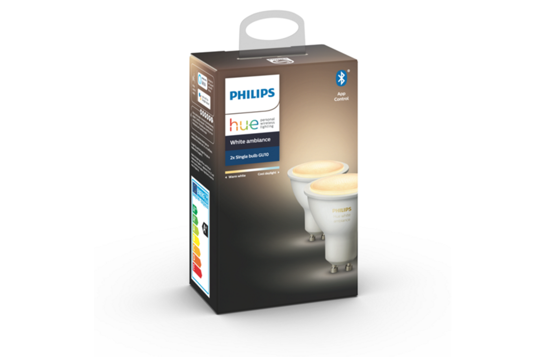 Philips Hue White Ambiance GU10 Duo Pack (Bluetooth)