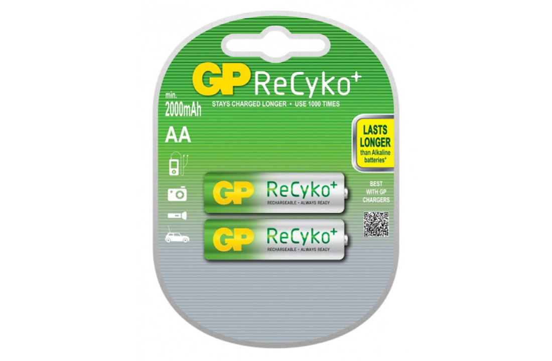 GP Batteries ReCyko+ AA, Mignon oplaadbare batterij