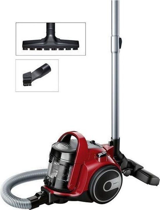 Bosch Serie | 2 BGC05A322 Stofzuiger zonder zak Rood