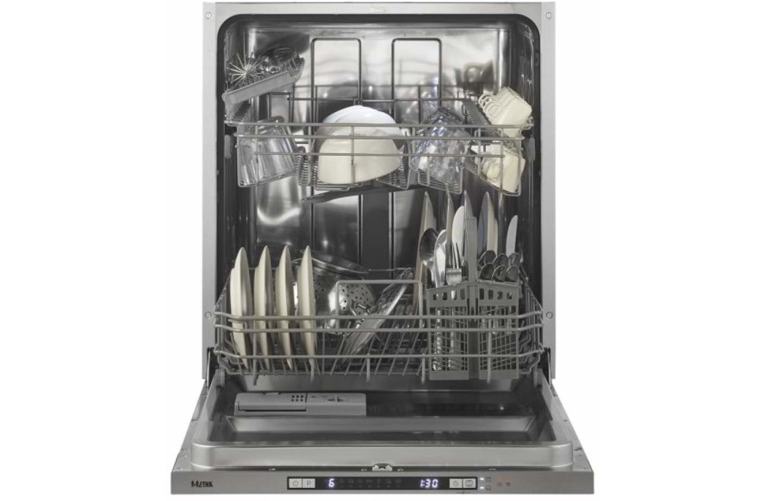 Etna VW644RVS Inbouw Vaatwasser volledig integreerbaar