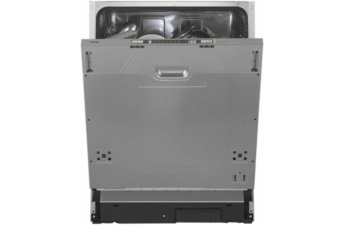 Etna VW644RVS Inbouw Vaatwasser volledig integreerbaar