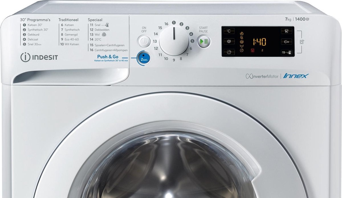 Indesit BWENL71483XWN Wasmachine