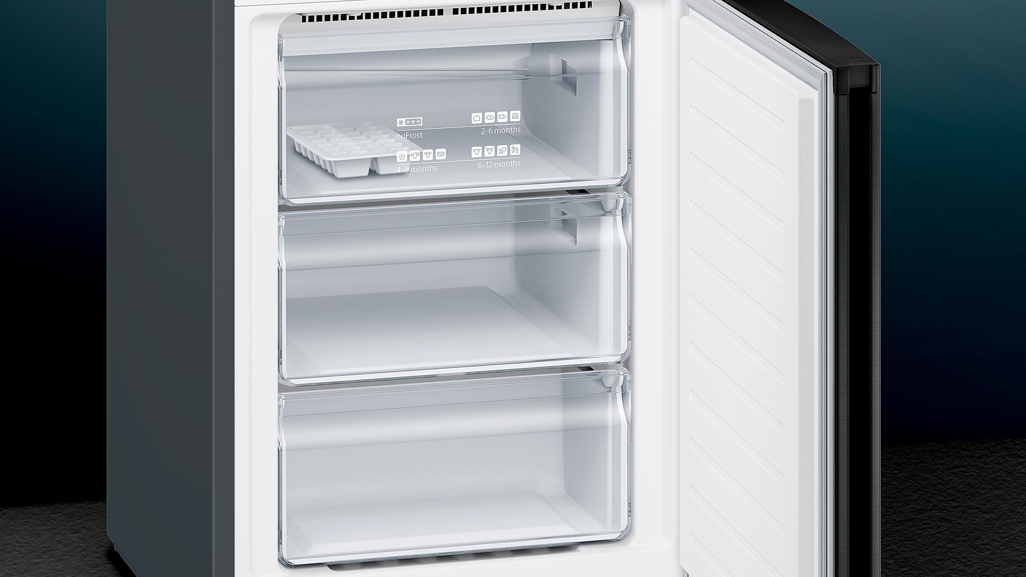 Siemens KG39N7XEB Vrijstaande koel-vriescombinatie