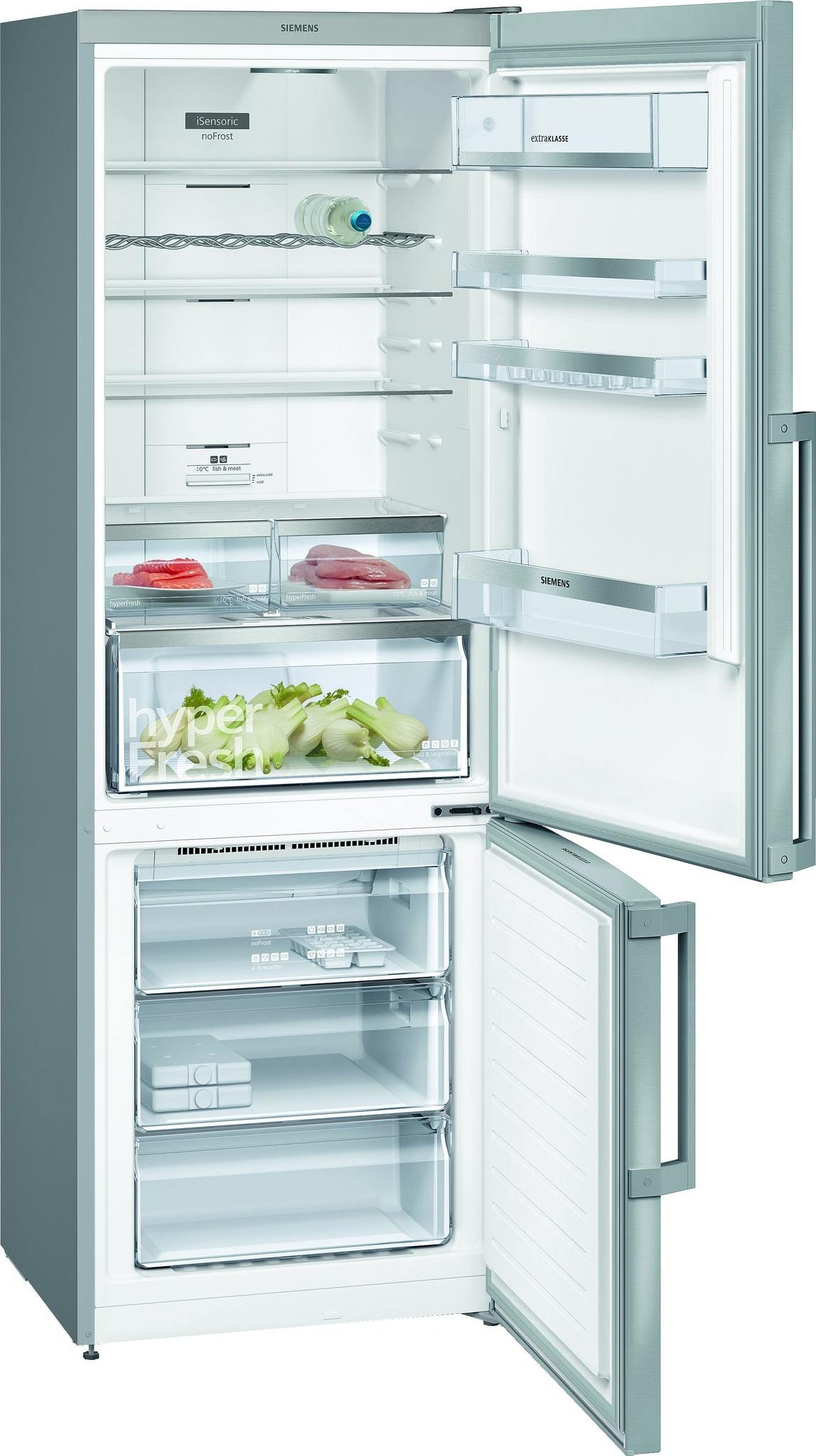 Siemens KG49NEIDP XXL Vrijstaande Koel- vriescombinatie