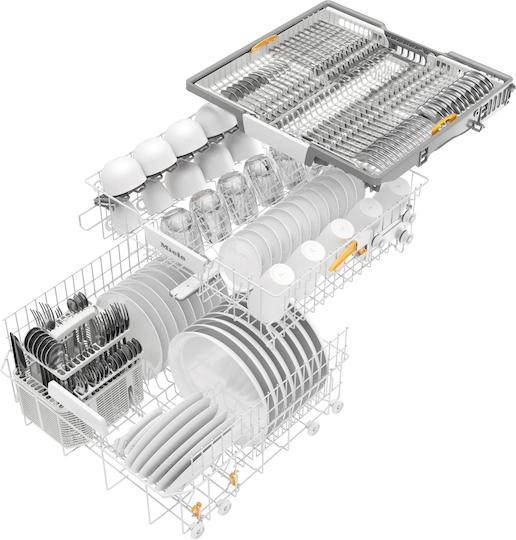 Miele G 5222 SC Front Selection Vrijstaande vaatwasser