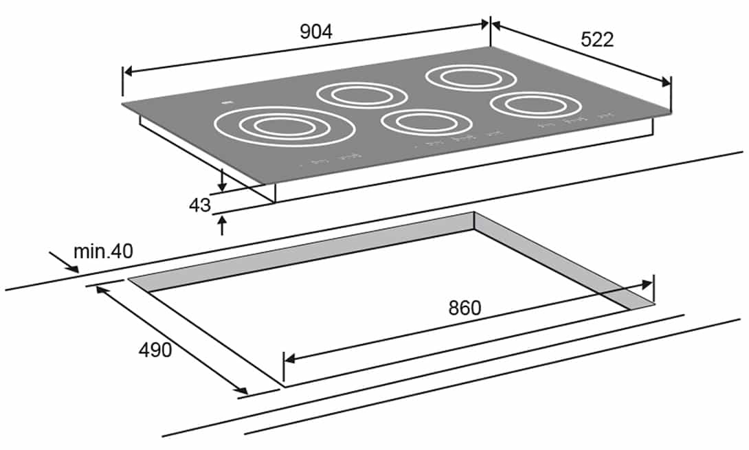 ATAG HI9271M Inductiekookplaat