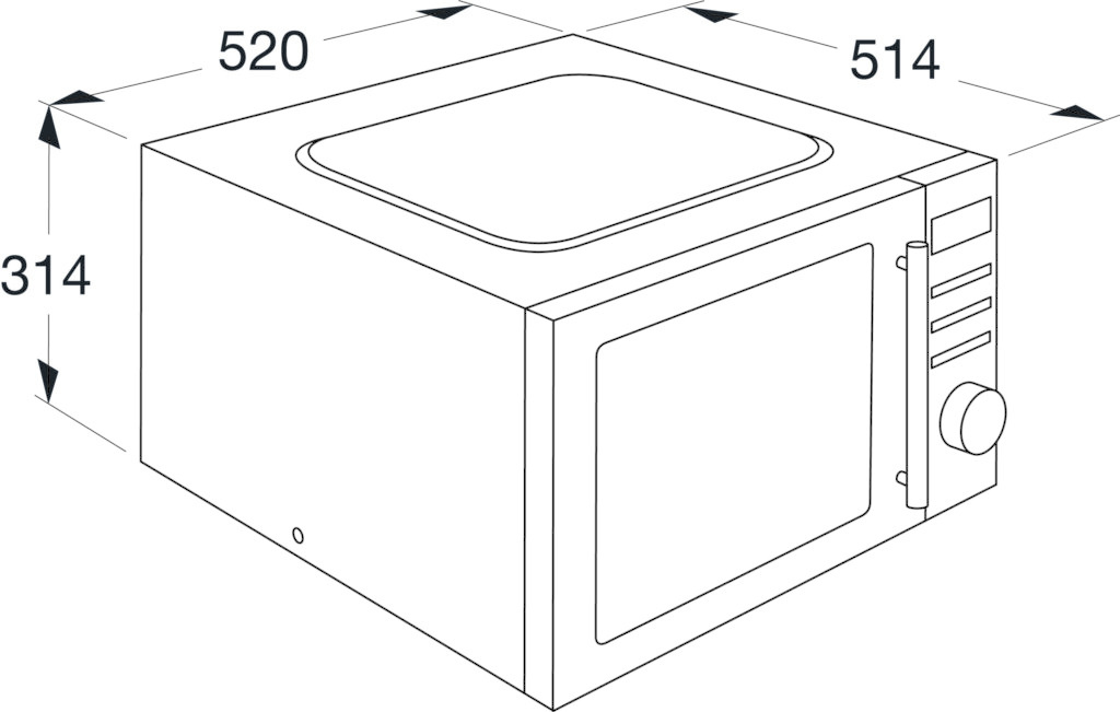 Etna CMV334RVS Magnetron