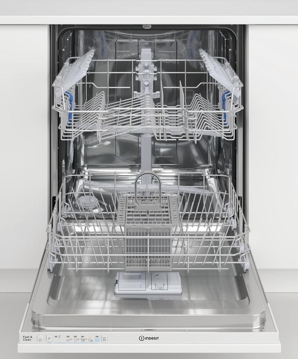 Indesit DIE2B19 Volledig Integreerbare Vaatwasser