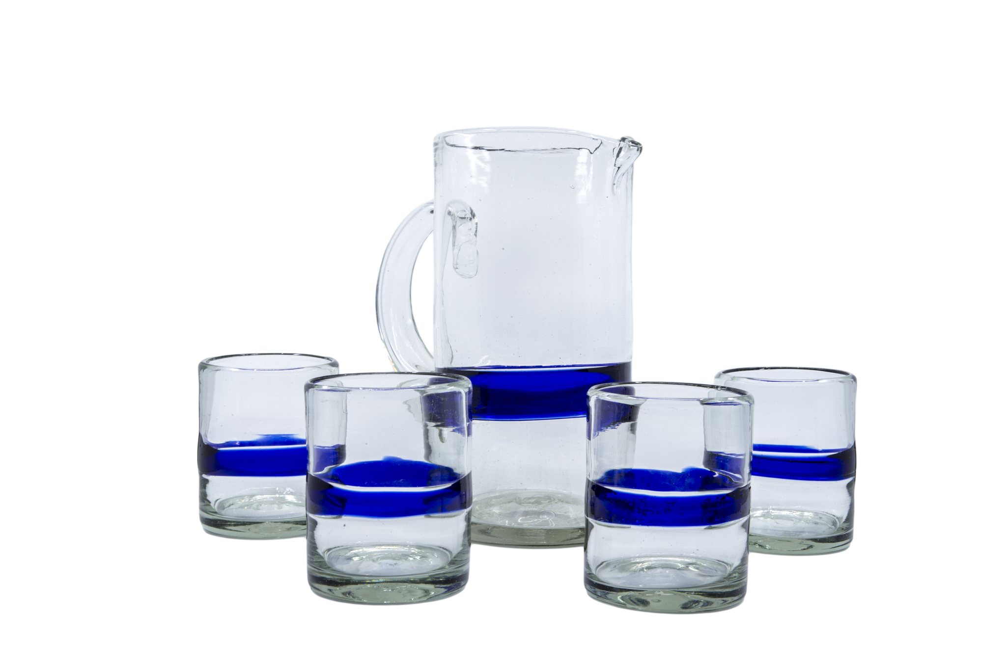 Cobalt, Bouteille Verre cobalt 22GL bouchon aluminium