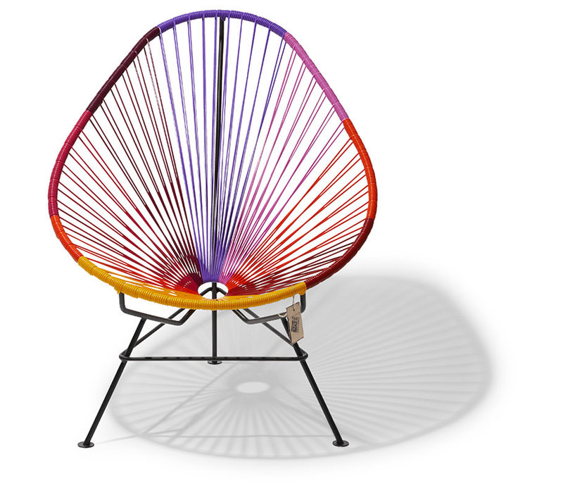 Acapulco Chair Multi Colour Black/Sunset