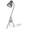 Silla Acapulco Kahlo Vloerlamp Zwart/Zwart