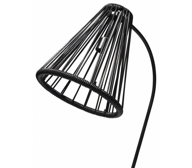 Kahlo Floor Lamp Black/Black