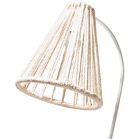 Kahlo Floor Lamp White/Hemp Rope