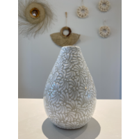 Flower Vase Conica - White