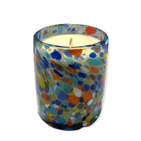 Glass Candle - Pintas Multi Colour - Non-Scented