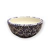 Talateca Bowl Plumeado - Cobalt Blue