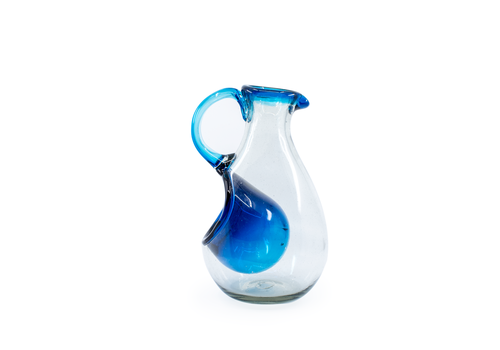 Cobalto Pitcher "Hielo" - Turquoise