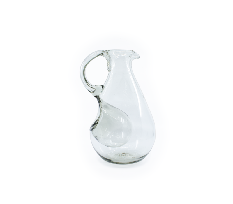 Pitcher Hielo Clear Crystal - COBALTO - Authentic Mexican Living