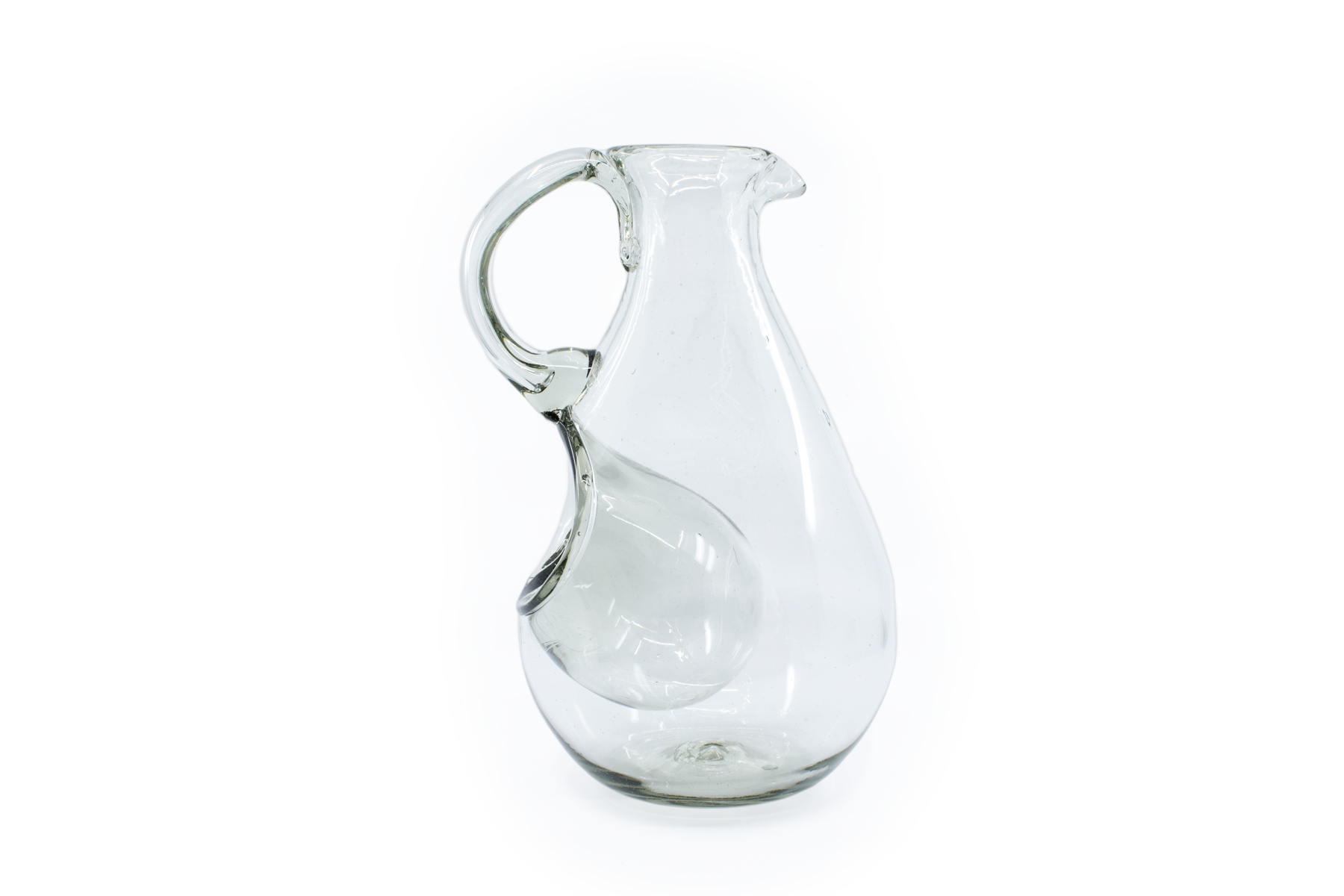 Pitcher Hielo Clear Crystal - COBALTO - Authentic Mexican Living