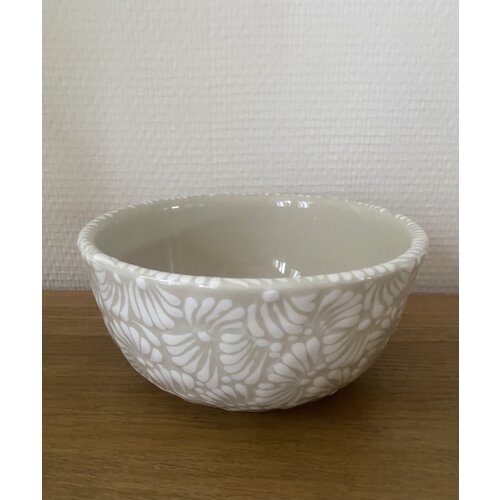 Bowl Plumeado - White 