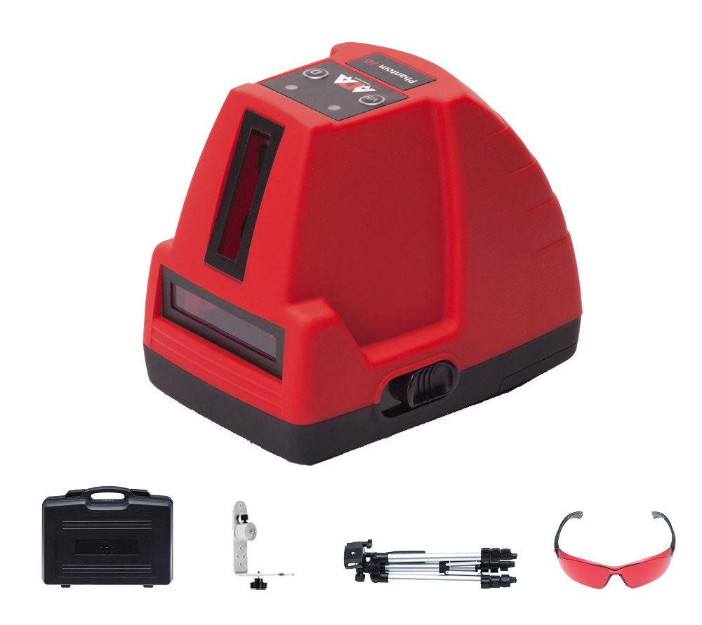 Phantom 2D Nauwkeurige Kruislijnlaser Set