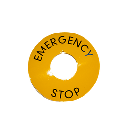 VLB Bread Slicers Emergency etiket (ring noodstop)