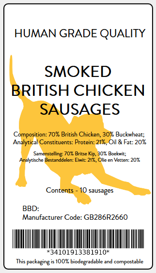 Smoked British Chicken Sausages