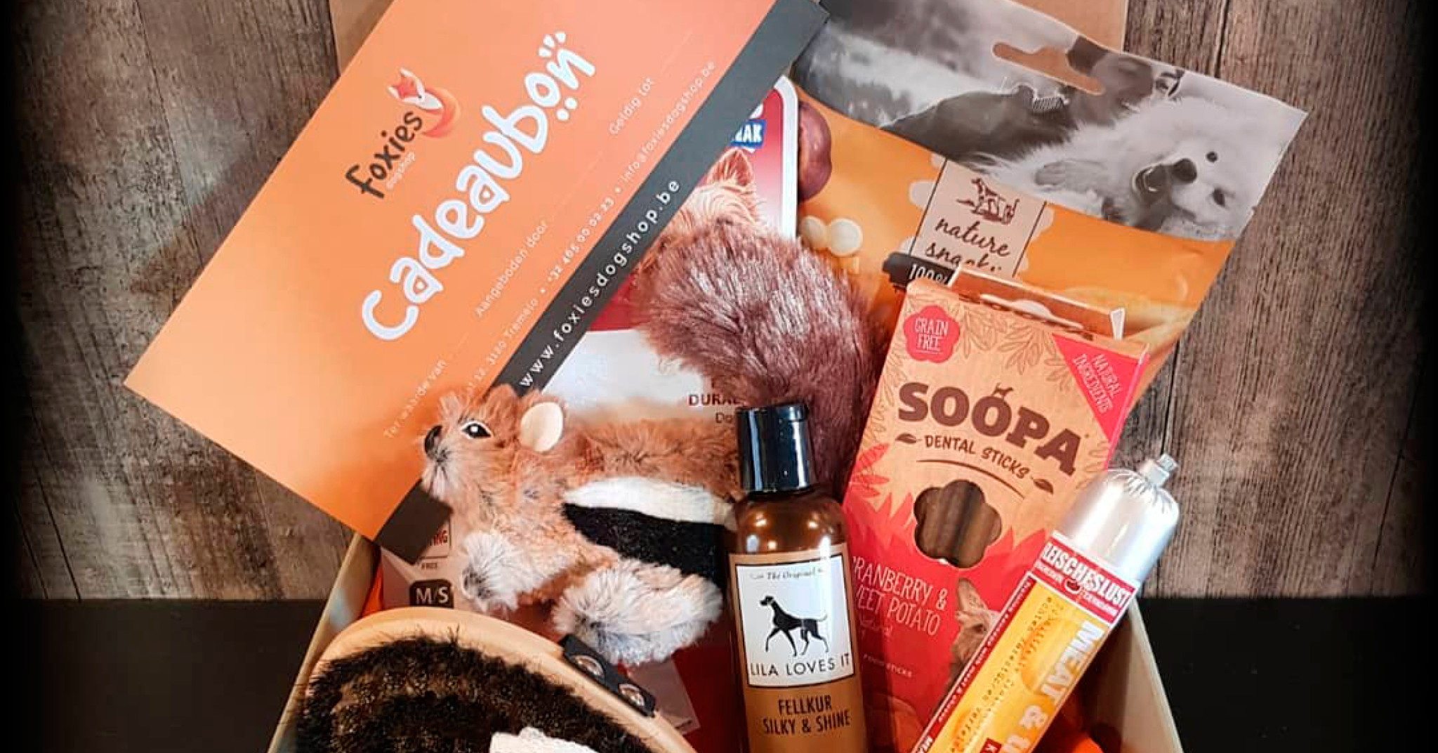 Cadeaubon en cadeaubox