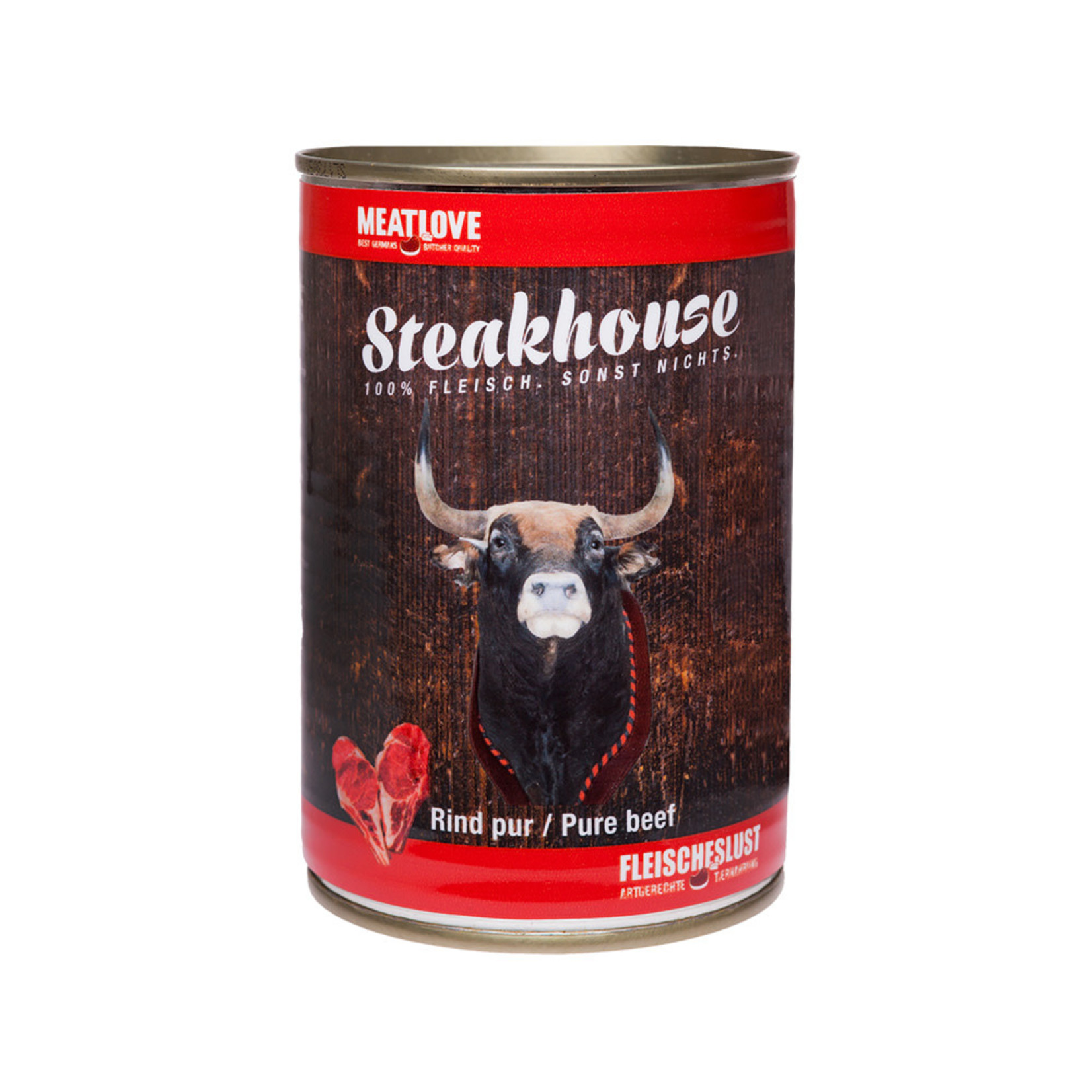 Steakhouse Meatlove Steakhouse Tinned Pure Beef