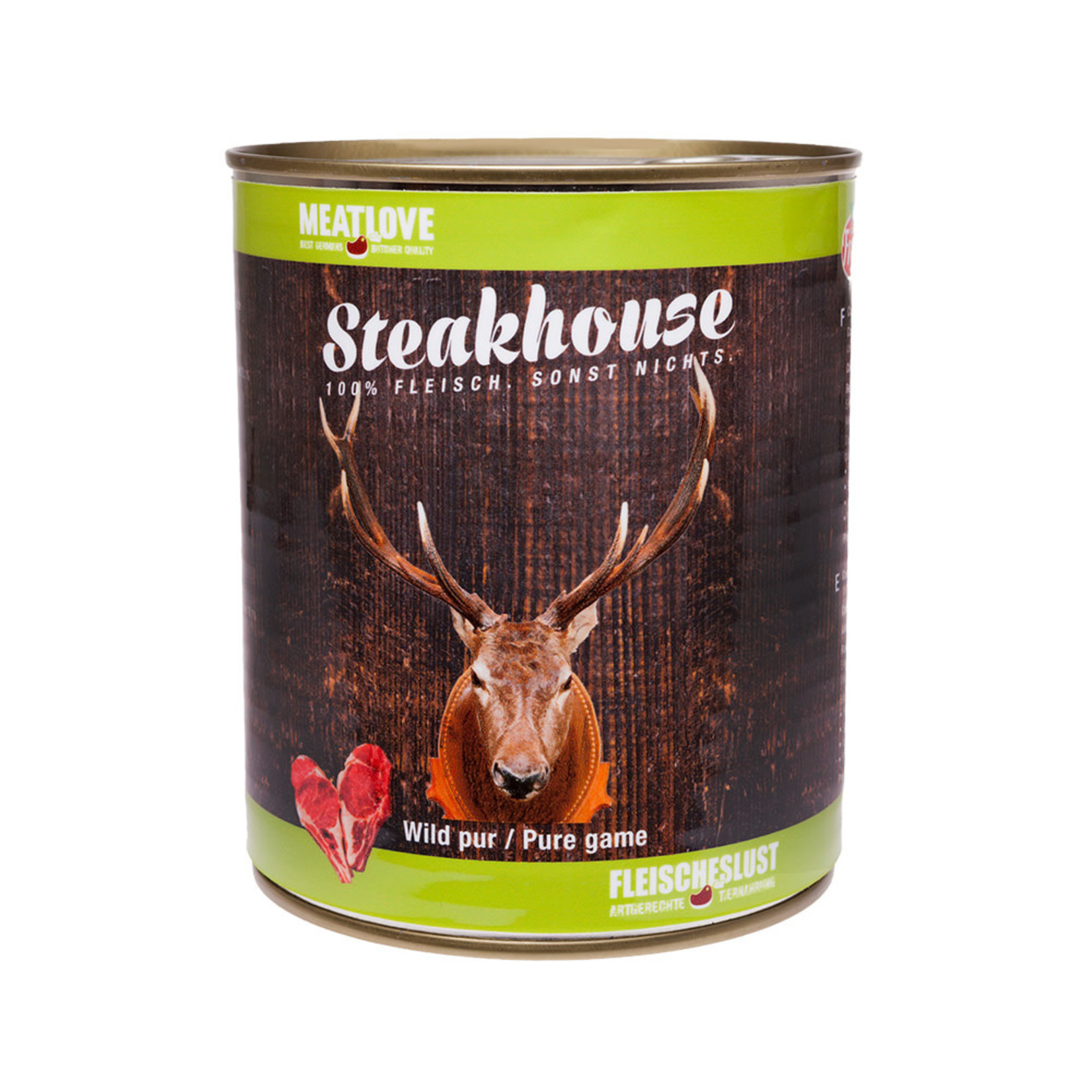 Steakhouse Meatlove Steakhouse Tinned Pure Game