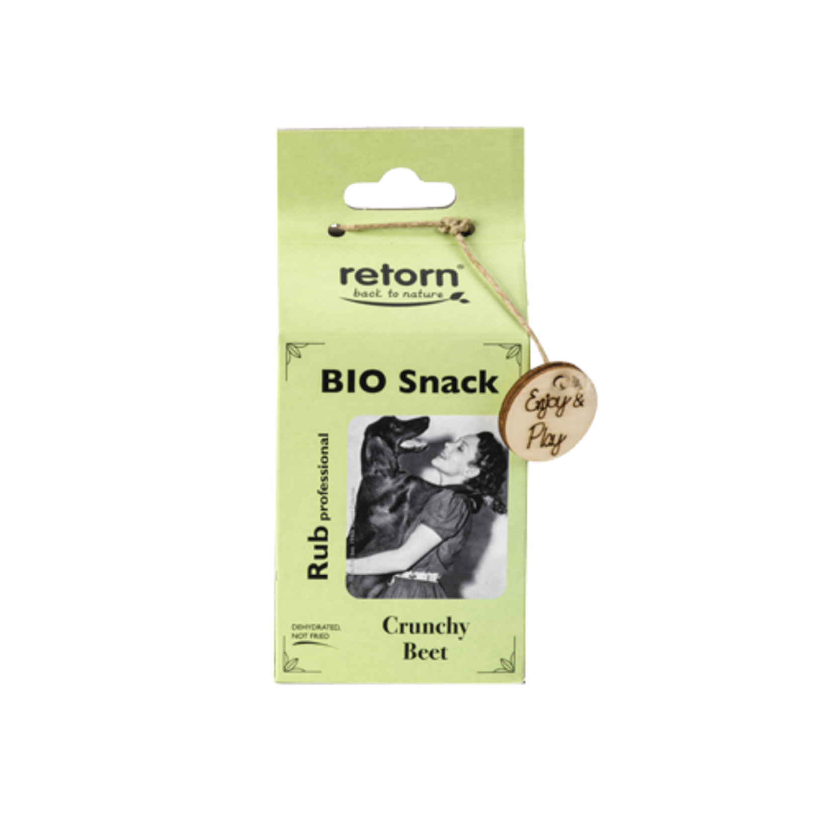 Retorn Retorn RUB BIO Snack Crunchy Beet 100g