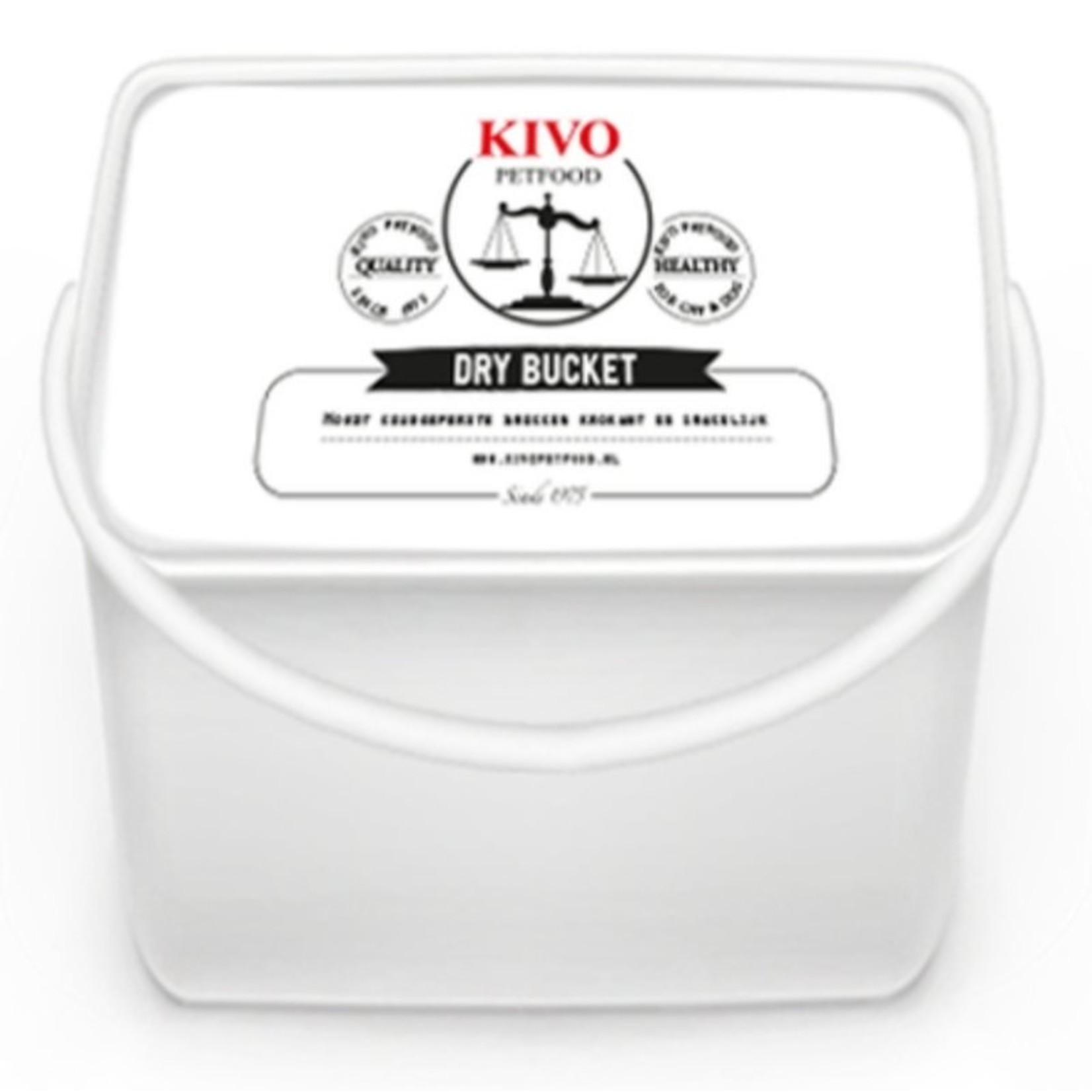 Kivo Petfood Kivo Dry Bucket