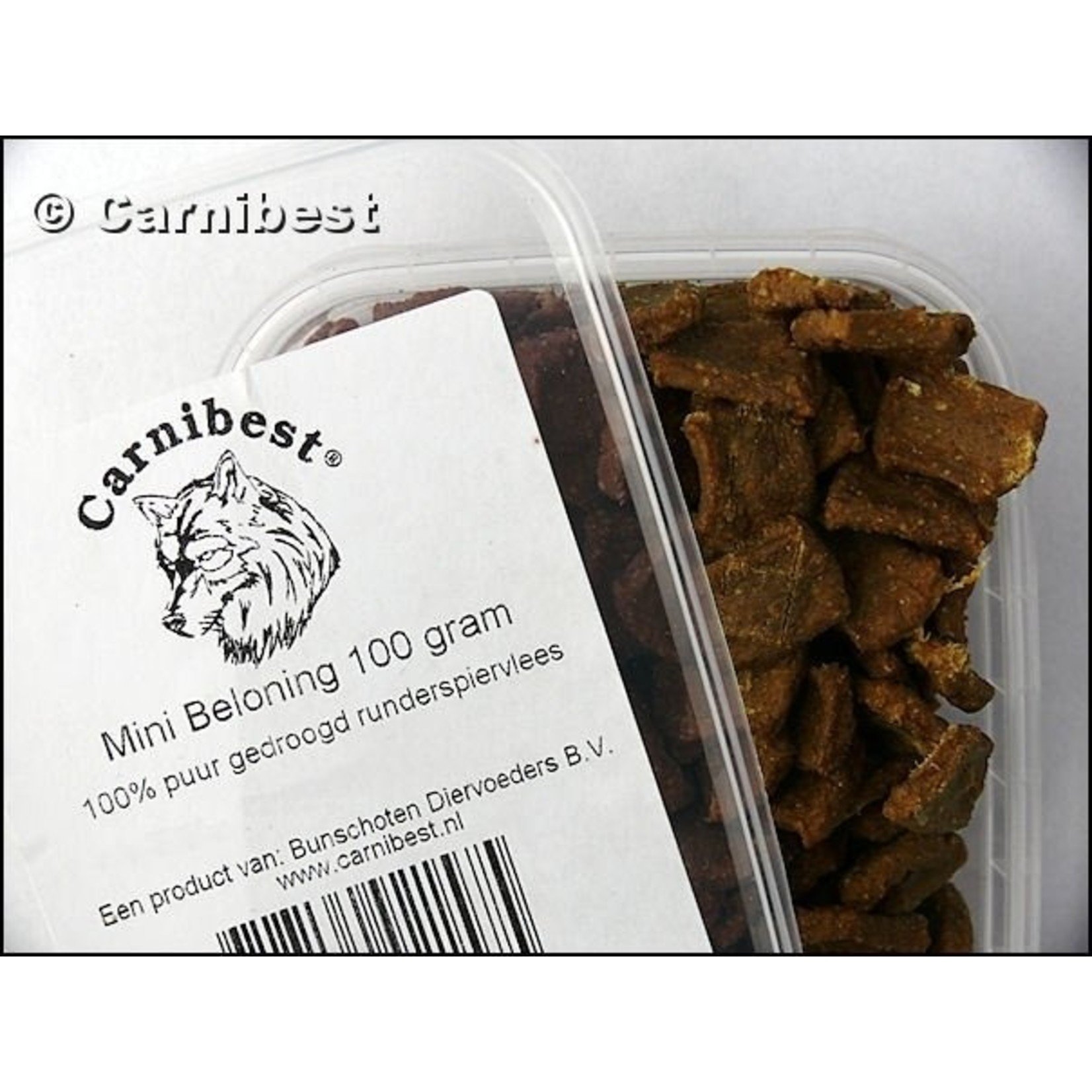 Carnibest Carnibest Mini beloning 100 gram