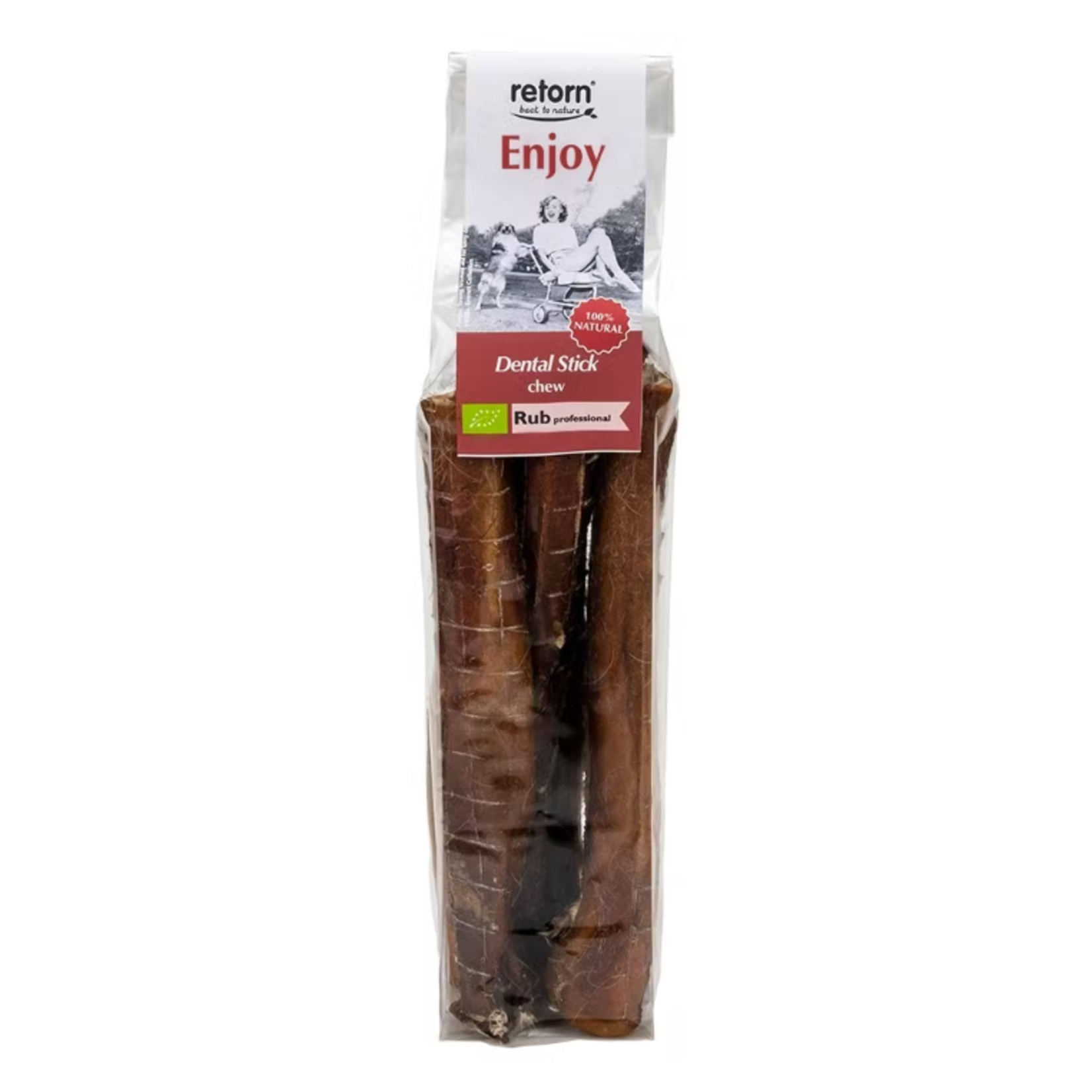 Retorn Retorn dental BIO stick beef chew (6 stuks)