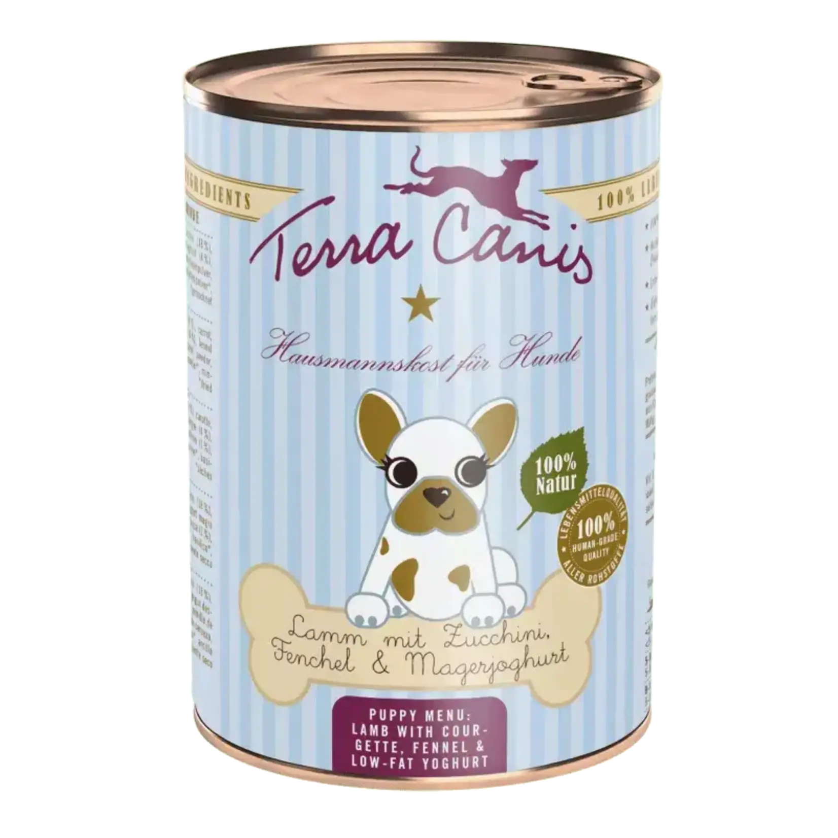 Terra Canis ﻿﻿﻿TERRA CANIS PUPPY LAM MET COURGETTE, VENKEL EN MAGERE YOGHURT - 400 G