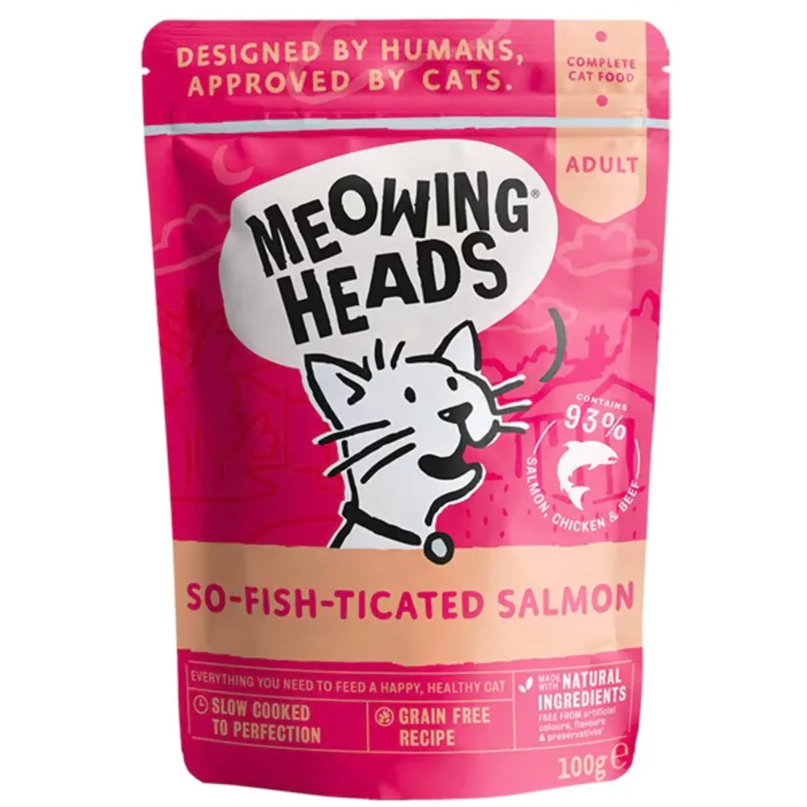Meowing heads Meowing heads So fish ticked salmon 100gr